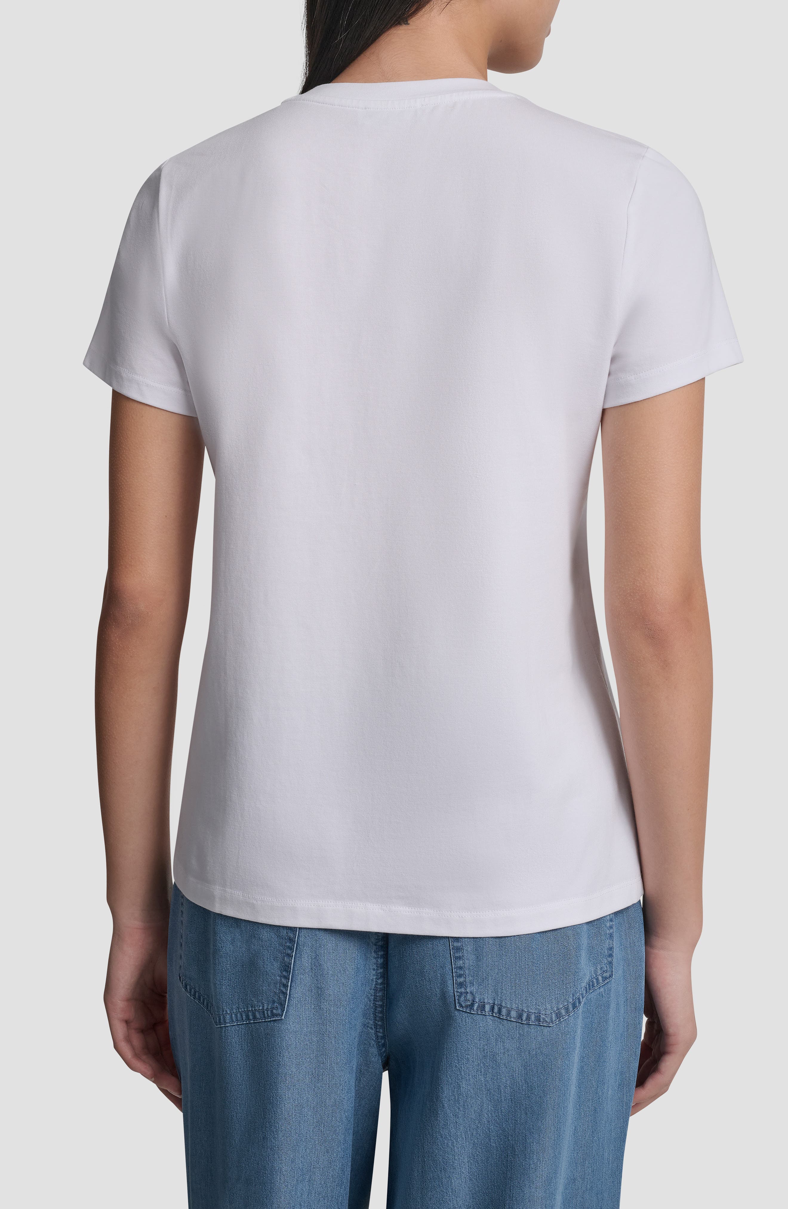 Crystal Embellished Bleeker St. Conversational Graphic T-Shirt - image 4