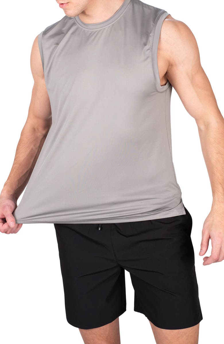 LOUNGEHERO Pack of 5 Athletic Tank, Alternate, color,