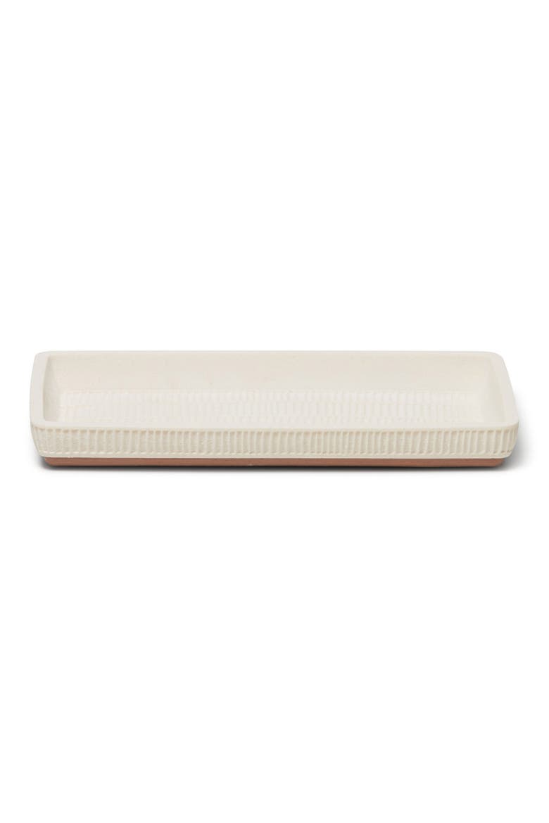 Resin Amenity Tray, Main, color, CREAM