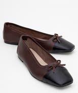 Forever & Always Shoes Rony Leather Ballet Flat