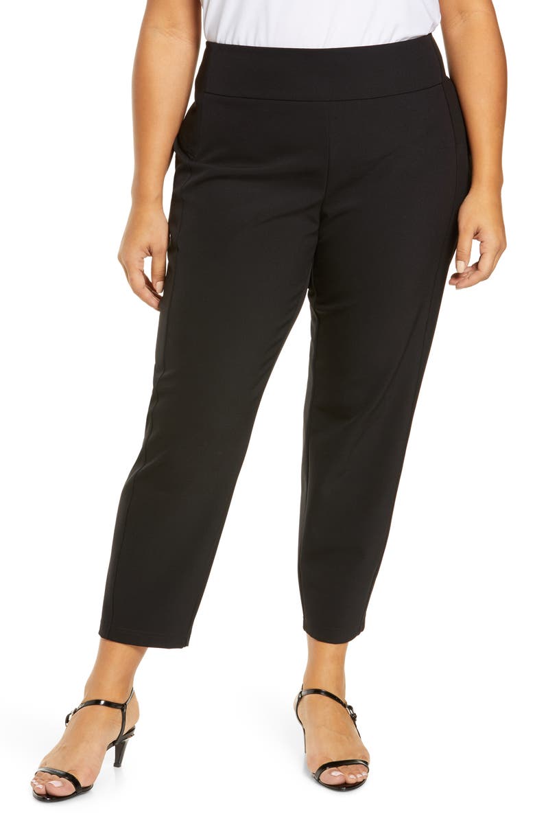Lafayette 148 New York Greenwich Acclaimed Stretch Pants, Main, color,