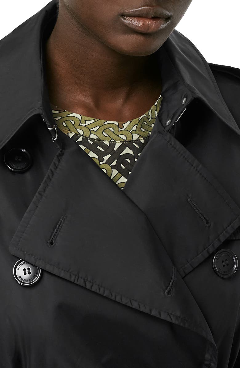 Burberry Kensington Trench Coat with Detachable Hood, Alternate, color,