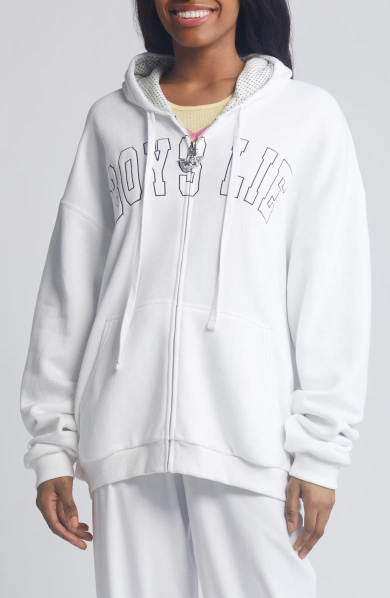 BOYS LIE Boardwalk Harley Graphic Hoodie, Alternate, color, 