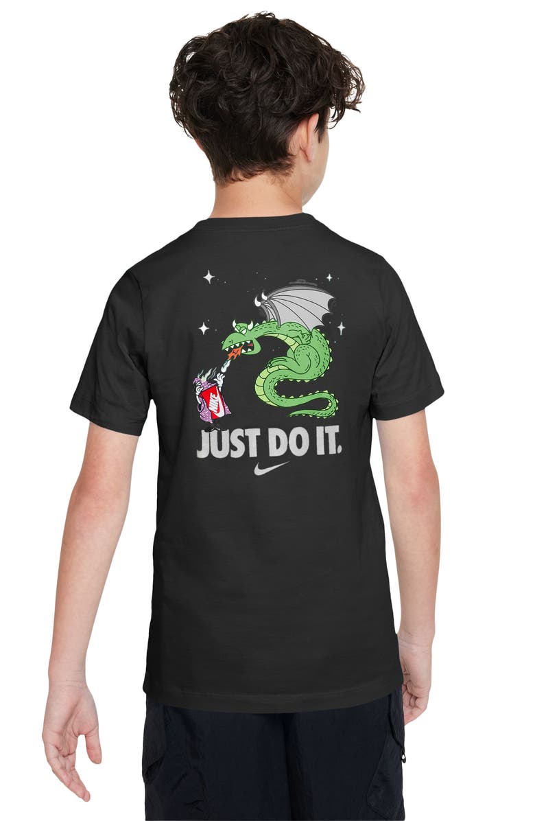 Nike Kids' Sportswear Boxy Graphic T-Shirt, Alternate, color,