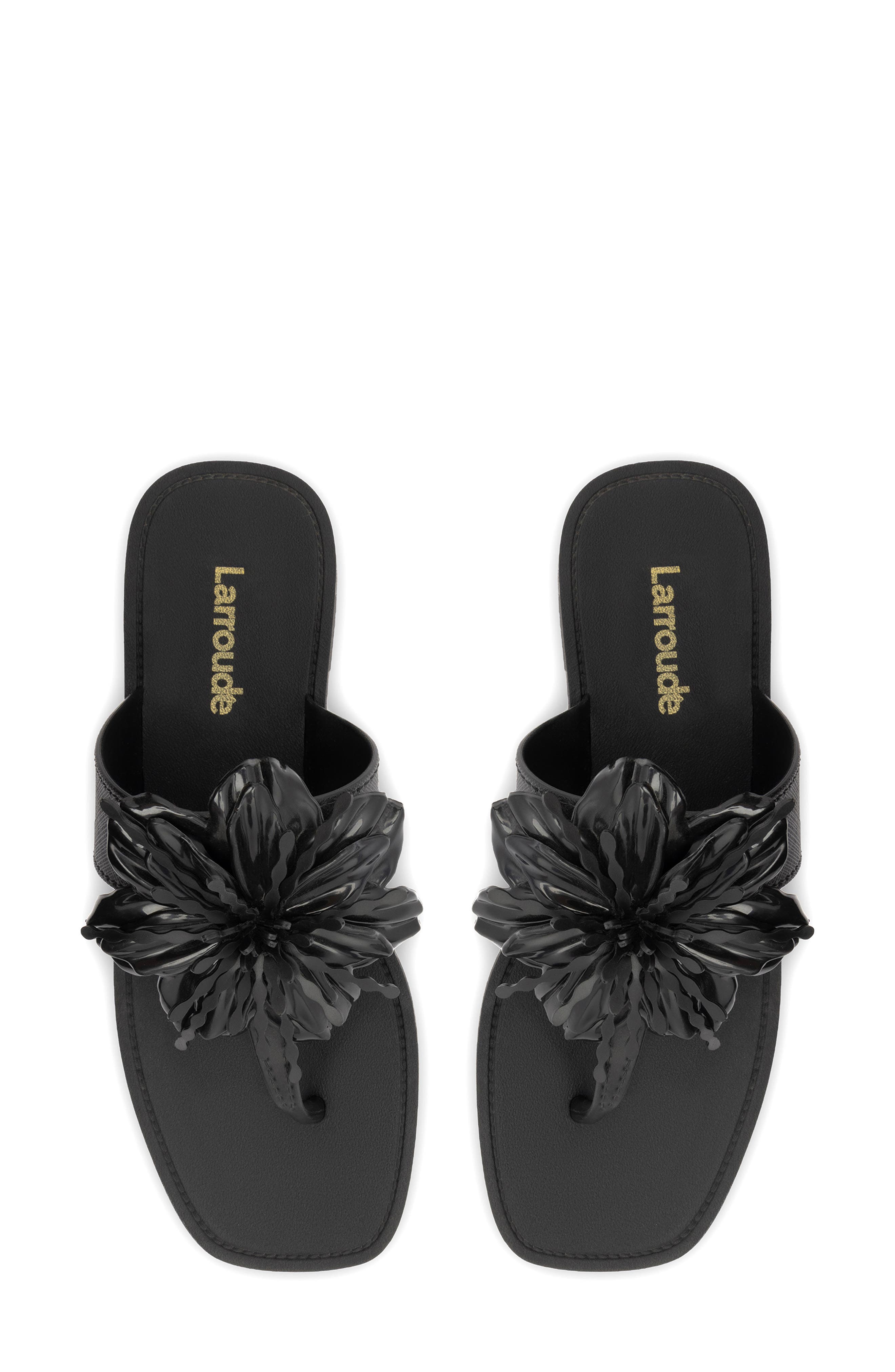 Larroudé Hibiscus Sandal, Alternate, color, 