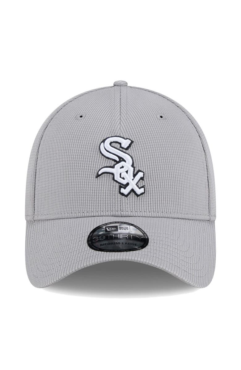 New Era Men's New Era Gray Chicago White Sox Active Pivot 39THIRTY Flex Hat, Alternate, color, Gray
