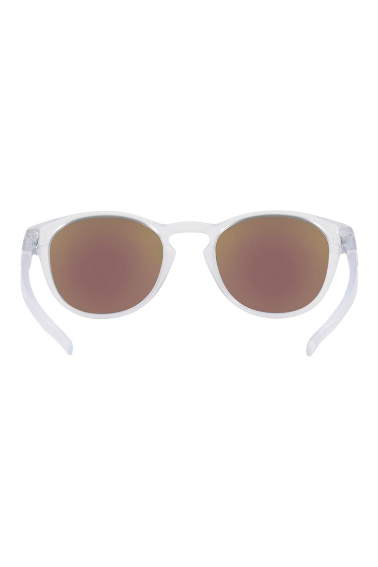 Latch™ 53mm Prizm™ Polarized Round Sunglasses, Alternate, color, CLEAR