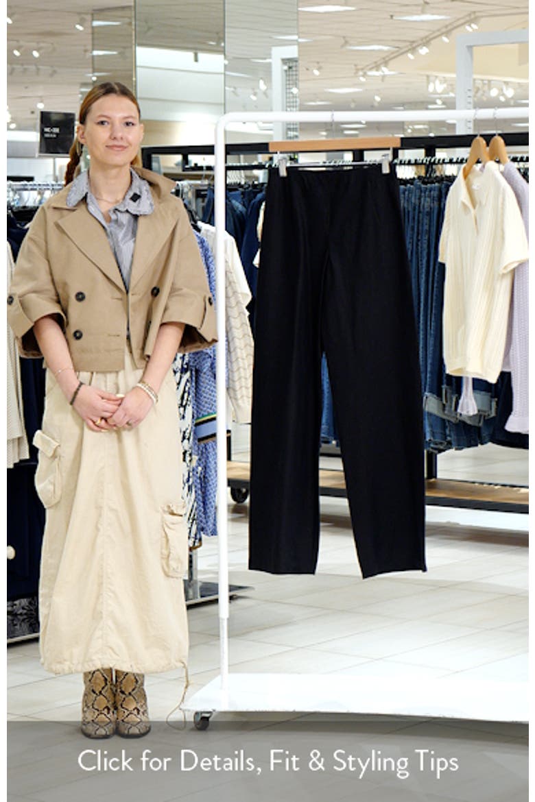 Colette Wide Leg Linen Pants video