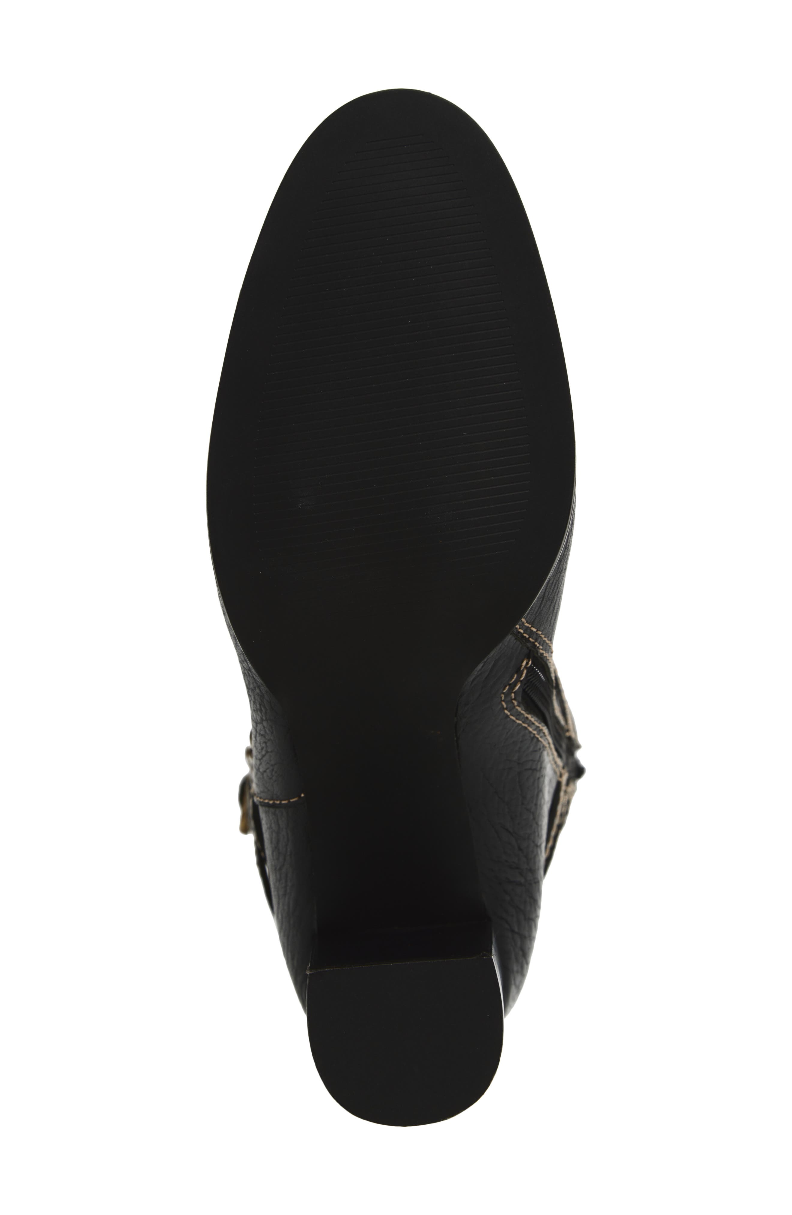 Jeffrey Campbell Porcini Boot, Alternate, color, Black/ Bronze