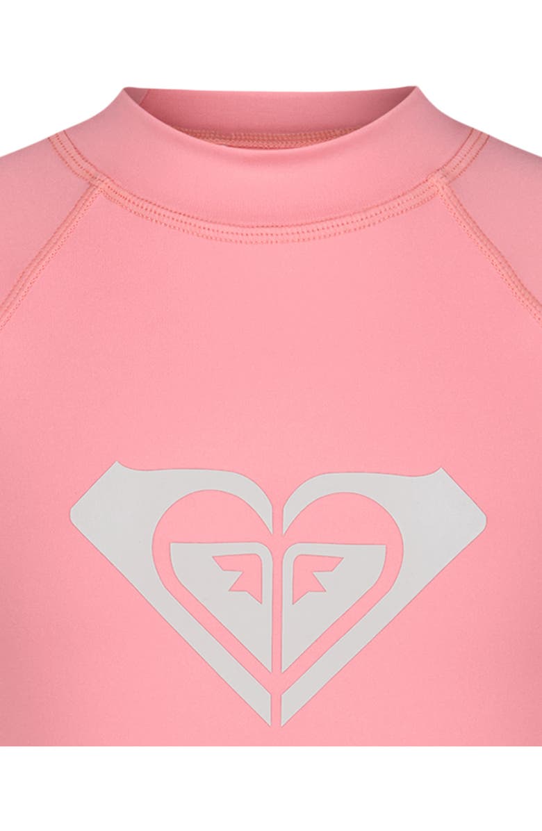 Roxy Kids' Hearted UPF Rashguard, Alternate, color, Plumeria
