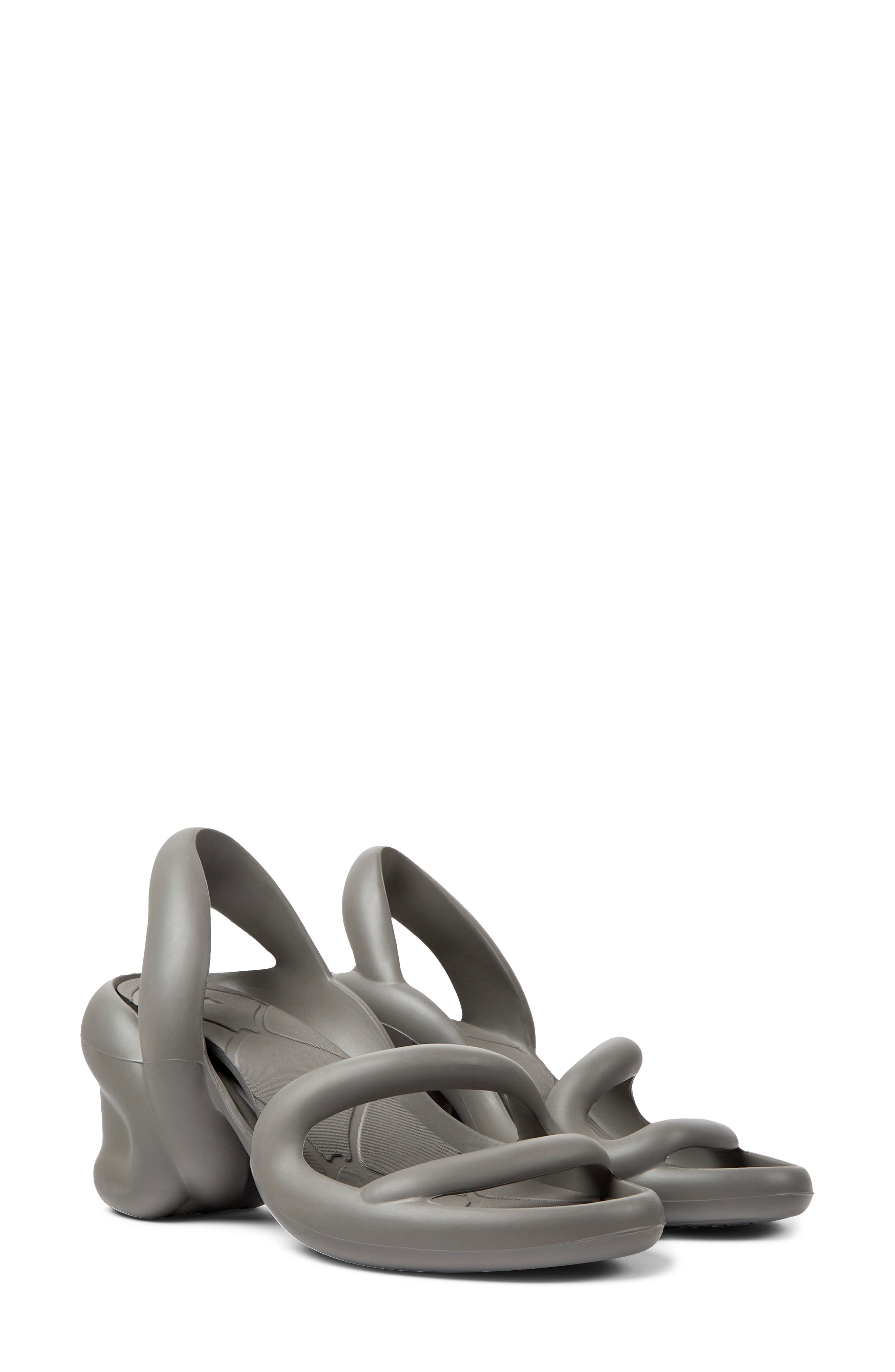Kobarah Slingback Sandal, Main, color, MEDIUM GRAY