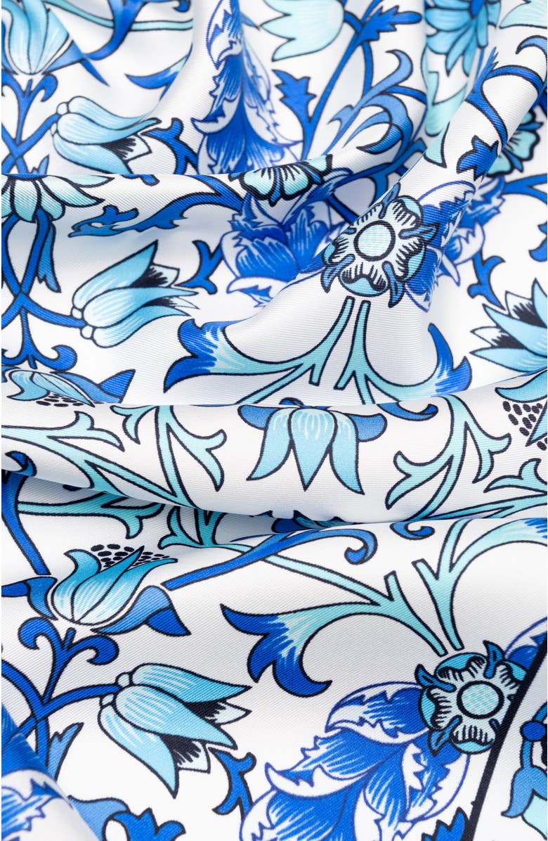 Elizabetta Eterna - Silk Neckerchief for Men, Alternate, color, Blue