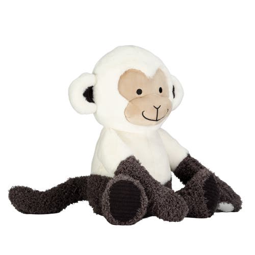 Lambs & Ivy Jungle Party Plush Monkey Stuffed Animal Toy In Neutral