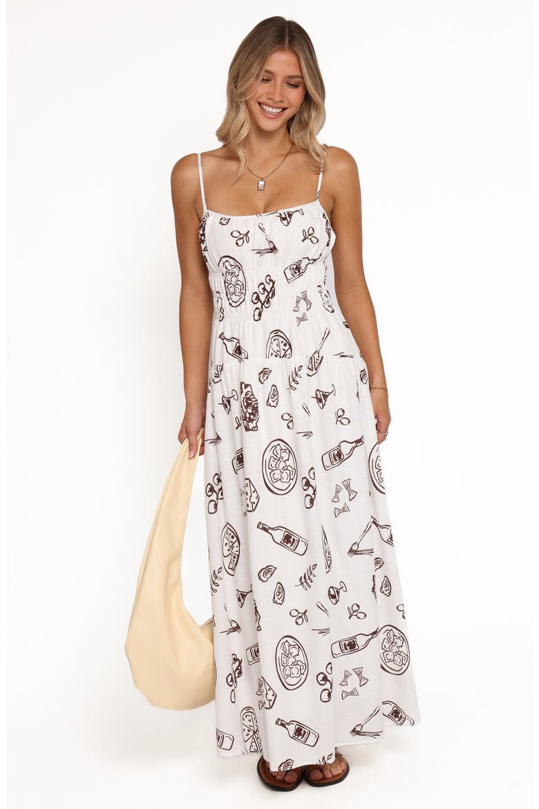 Brittany Maxi Dress, Alternate, color, ALFRESCO