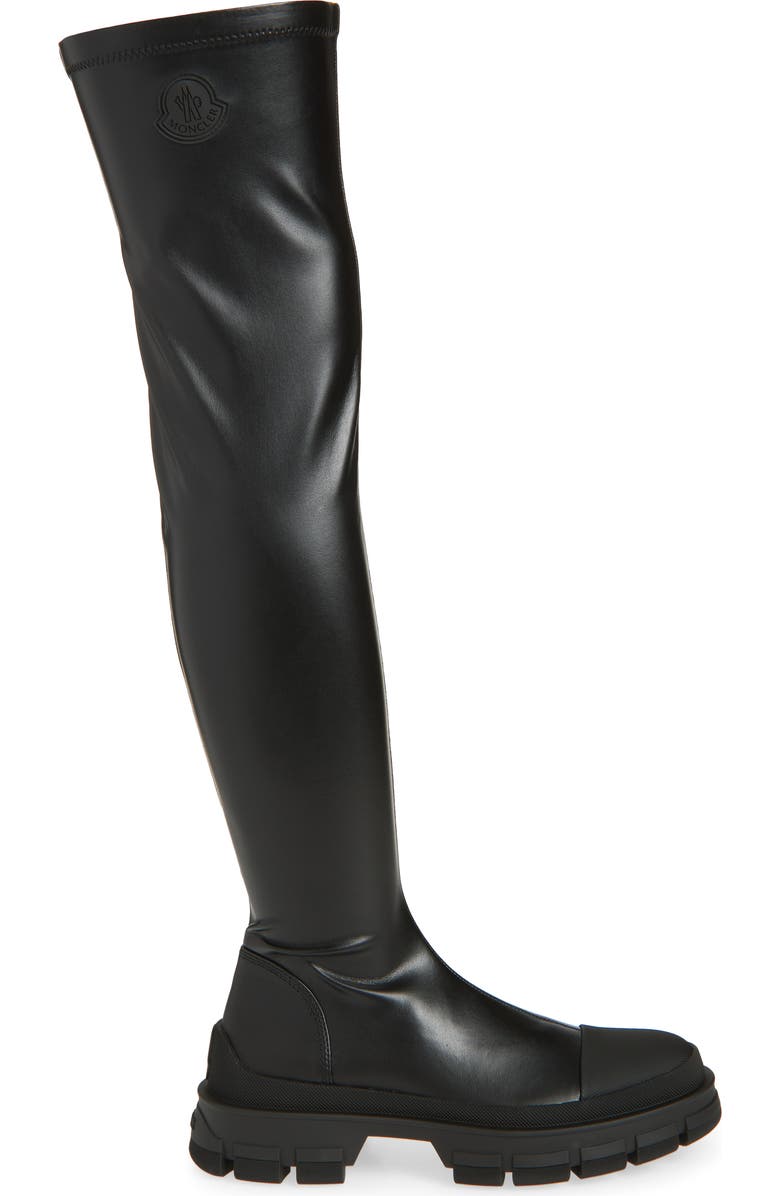Moncler Hevea Over the Knee Boot, Alternate, color,