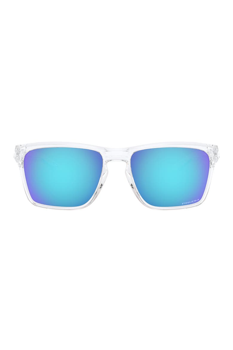 Sylas 60mm Prizm™ Rectangular Sunglasses, Main, color, SAPPHIRE