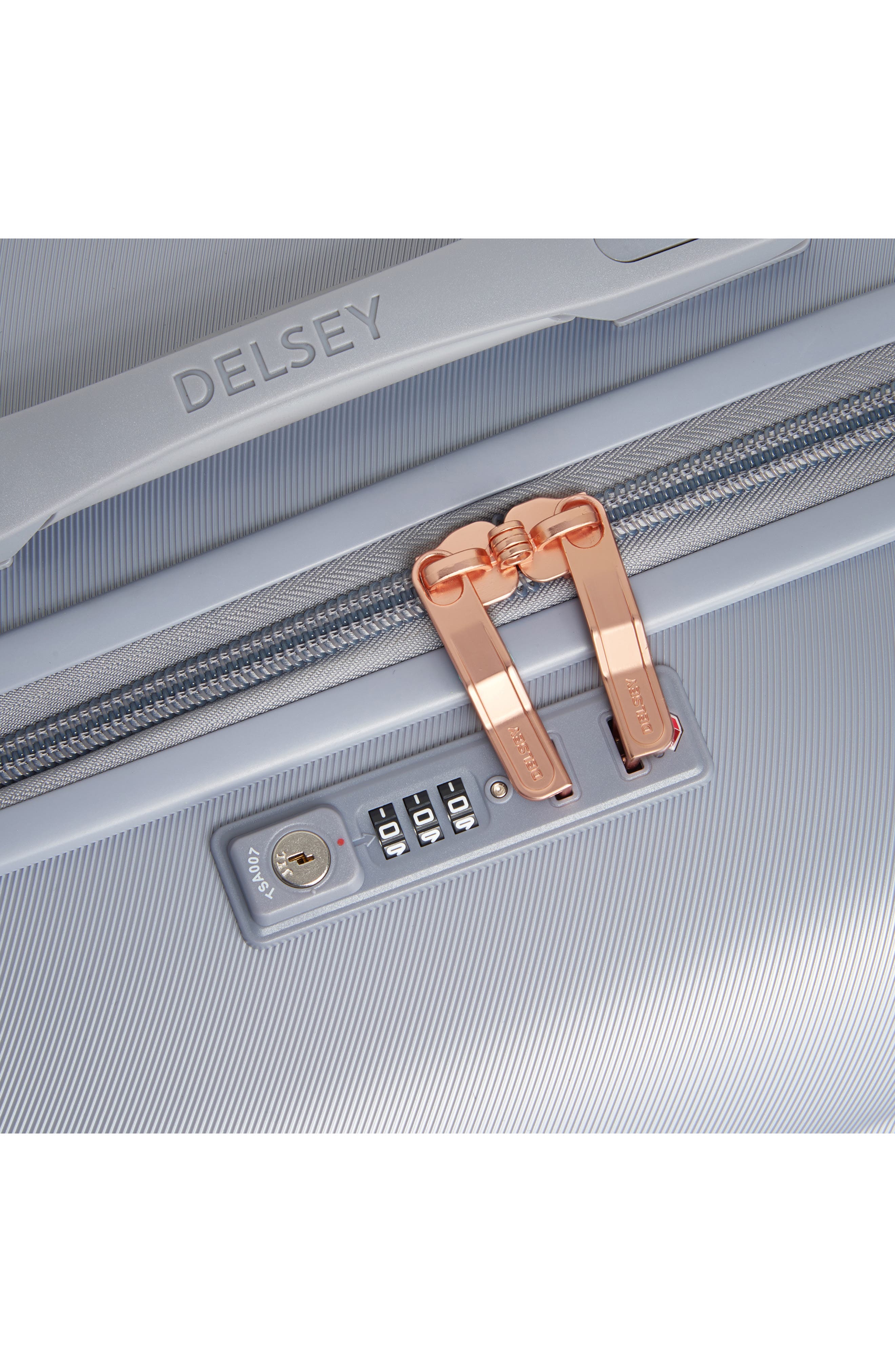 DELSEY Cruise 3.0 26-Inch Hardside Trunk Spinner Luggage, Alternate, color, Platinum