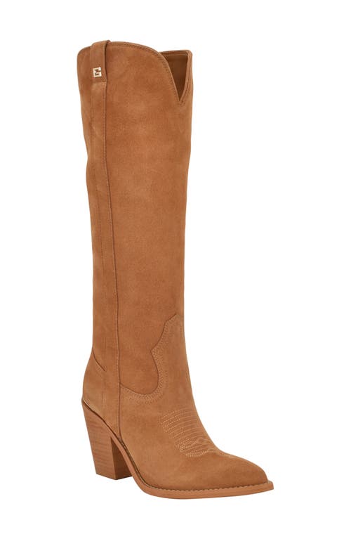Guess Sashan Western Boot In Brown