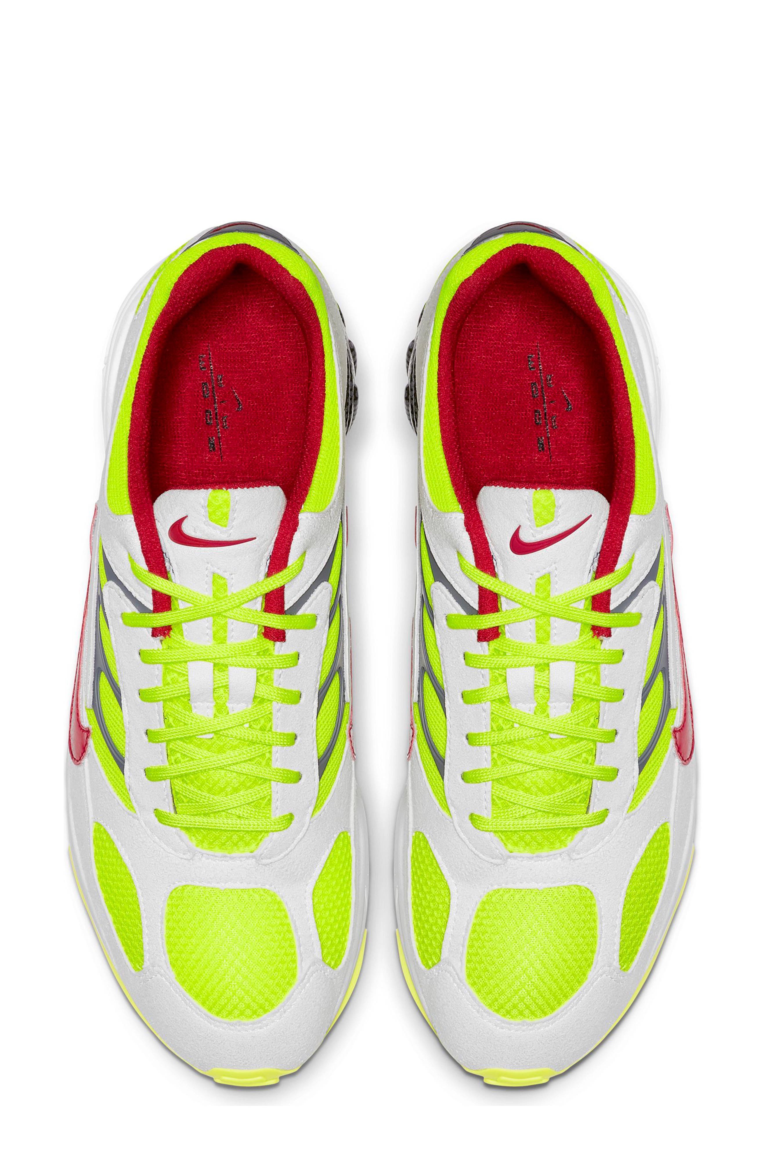 Air Ghost Racer Sneaker, Alternate, color, WHITE/ ATOM RED/ YELLOW