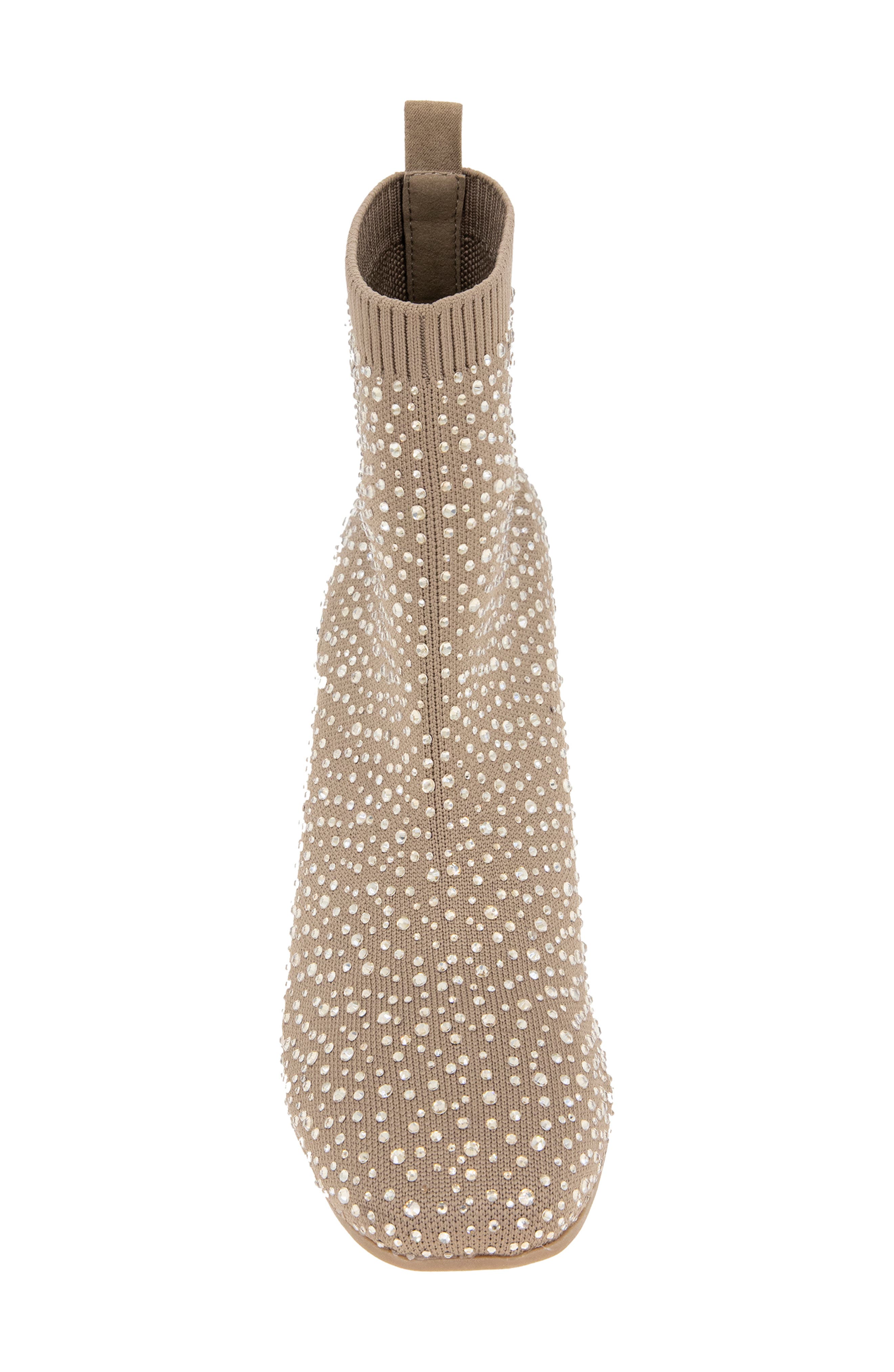 Rida Stretch Bootie Women), Alternate, color, SHITAKE KNIT