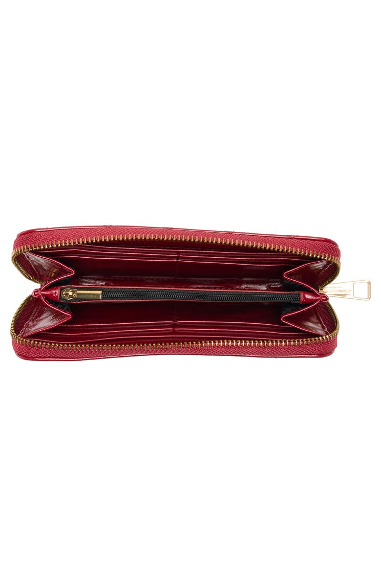 Kurt Geiger London Kensington Zip Wallet, Alternate, color, Red