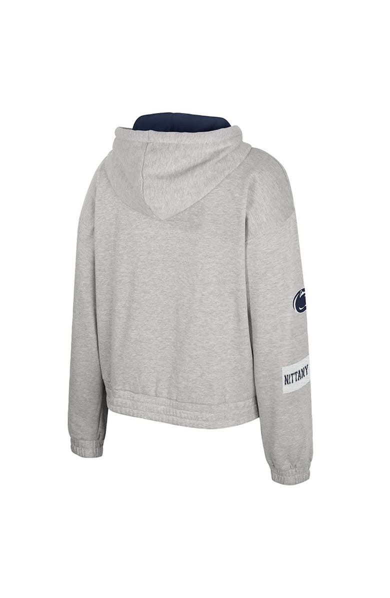 COLOSSEUM Women's Colosseum Gray Penn State Nittany Lions Alfie Full-Zip Hoodie Jacket, Alternate, color, Gray