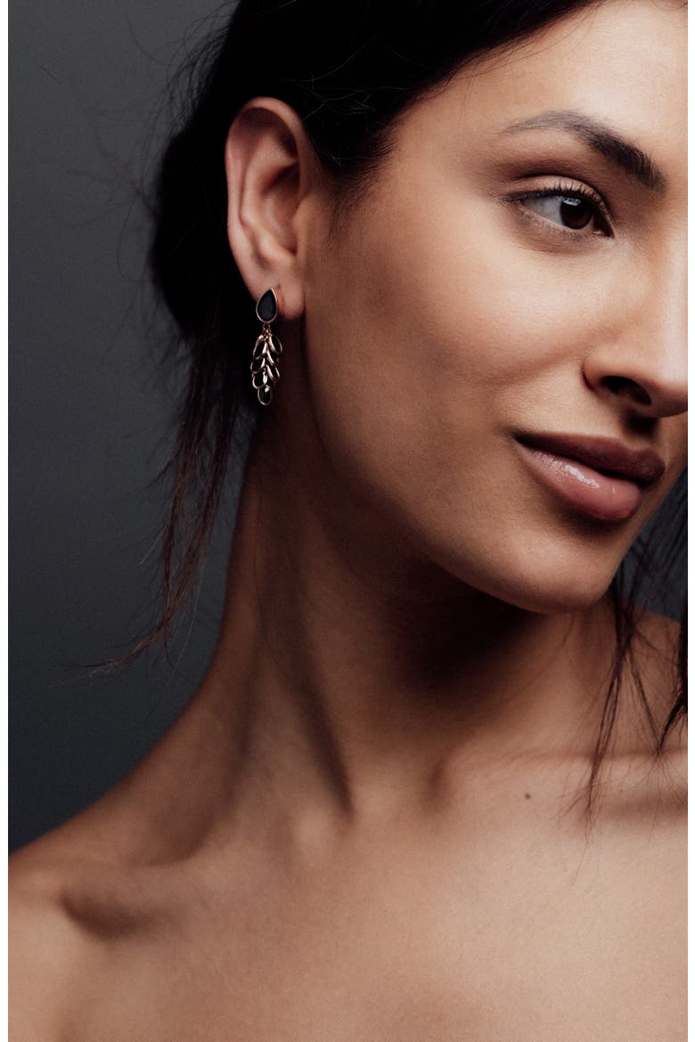 Petite Crystal Drops, Alternate, color, Gold