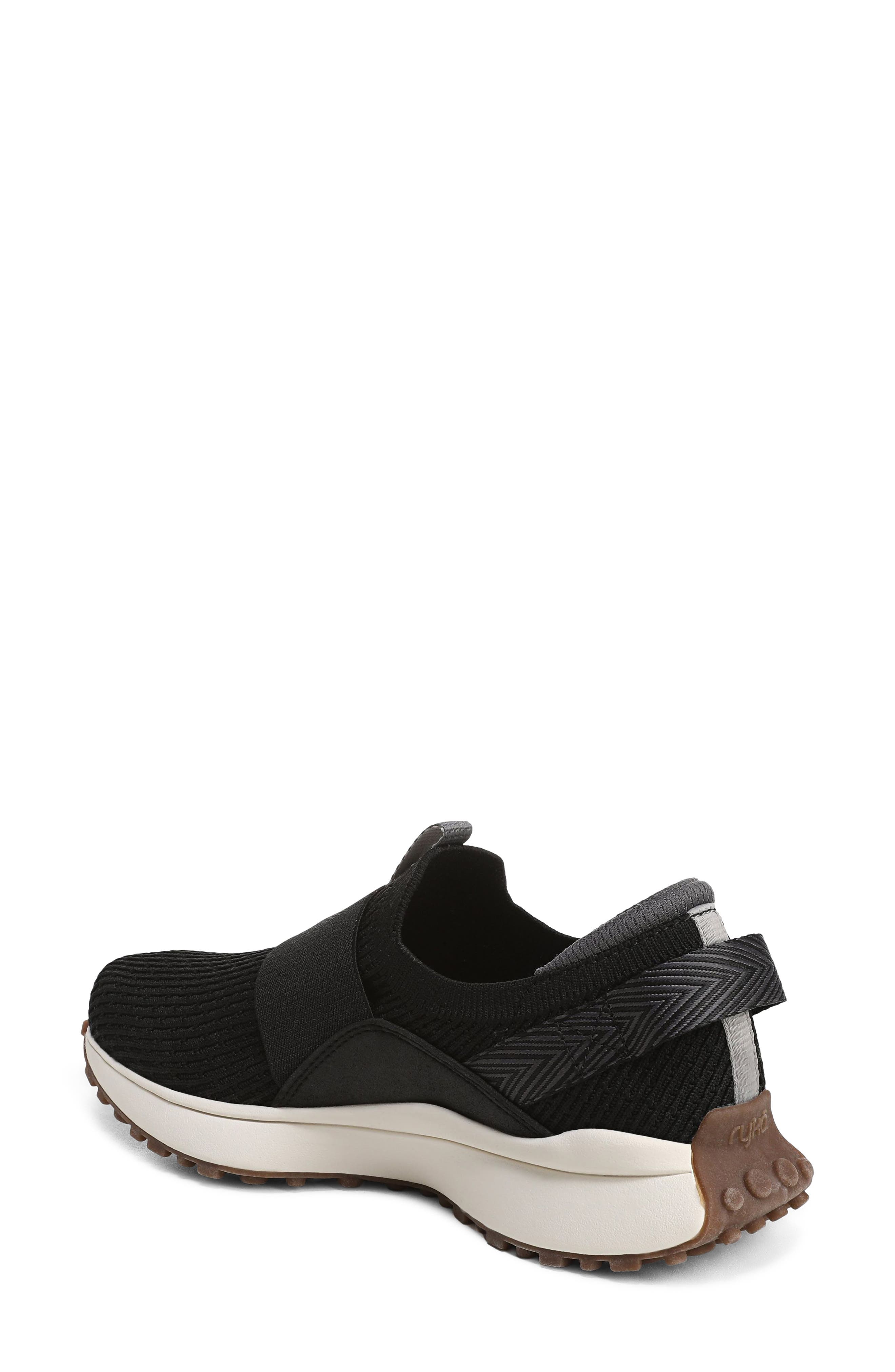 Jumpstart Knit Slip-On Sneaker, Alternate, color, BLACK