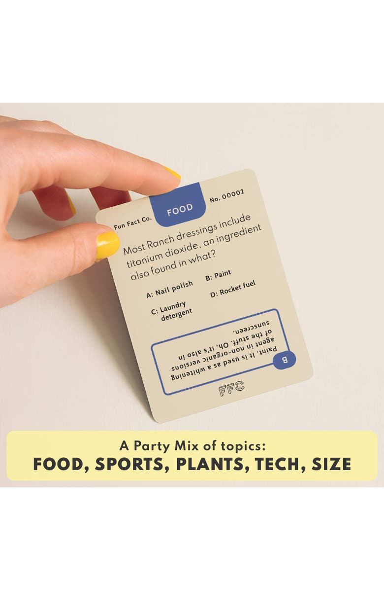 Fun Fact Co. The Party Mix II Trivia Card Game, Alternate, color, Multicolor