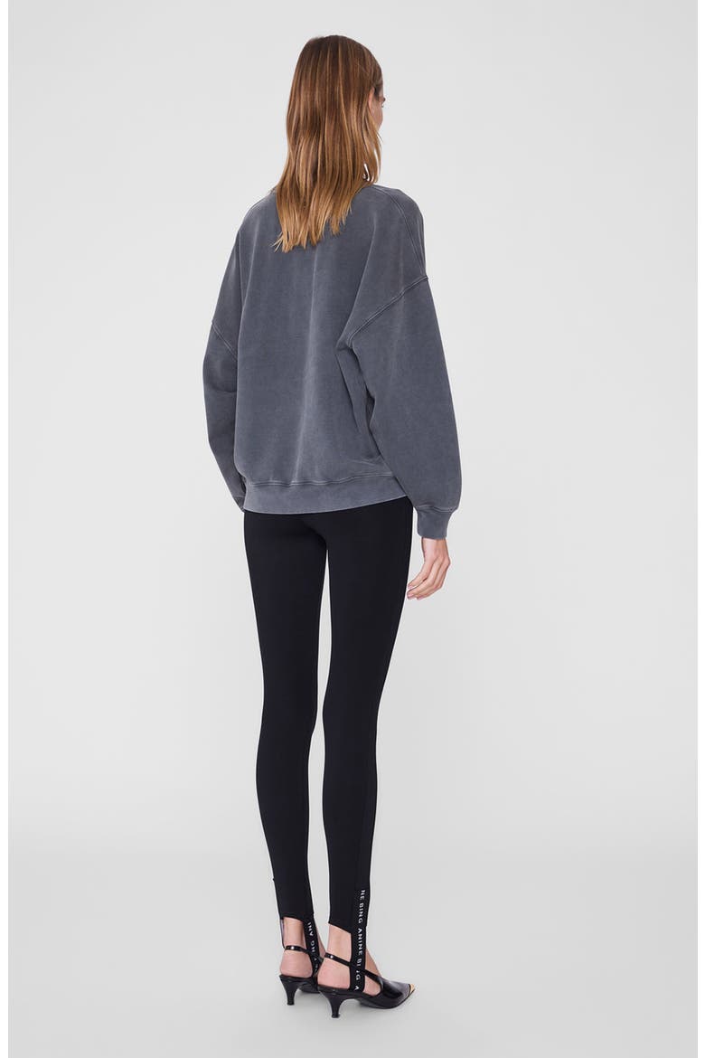 Miles Sweatshirt Sport Club, Alternate, color, Washed Black