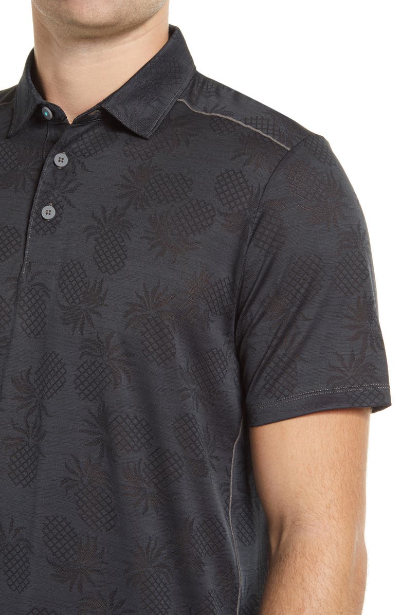 Tommy Bahama Pineapple Palm Coast Short Sleeve Polo, Alternate, color,