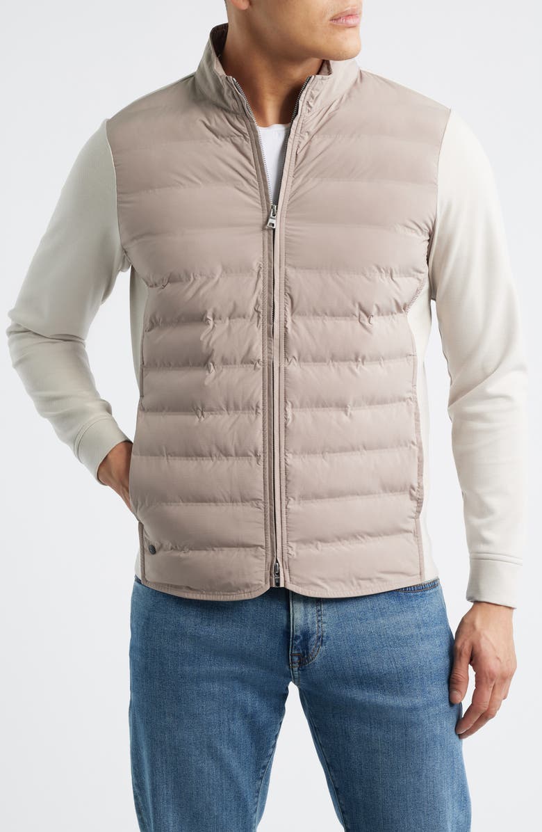 Peter Millar Crown Crafted Winsome Hybrid Jacket, Alternate, color, Biscotti