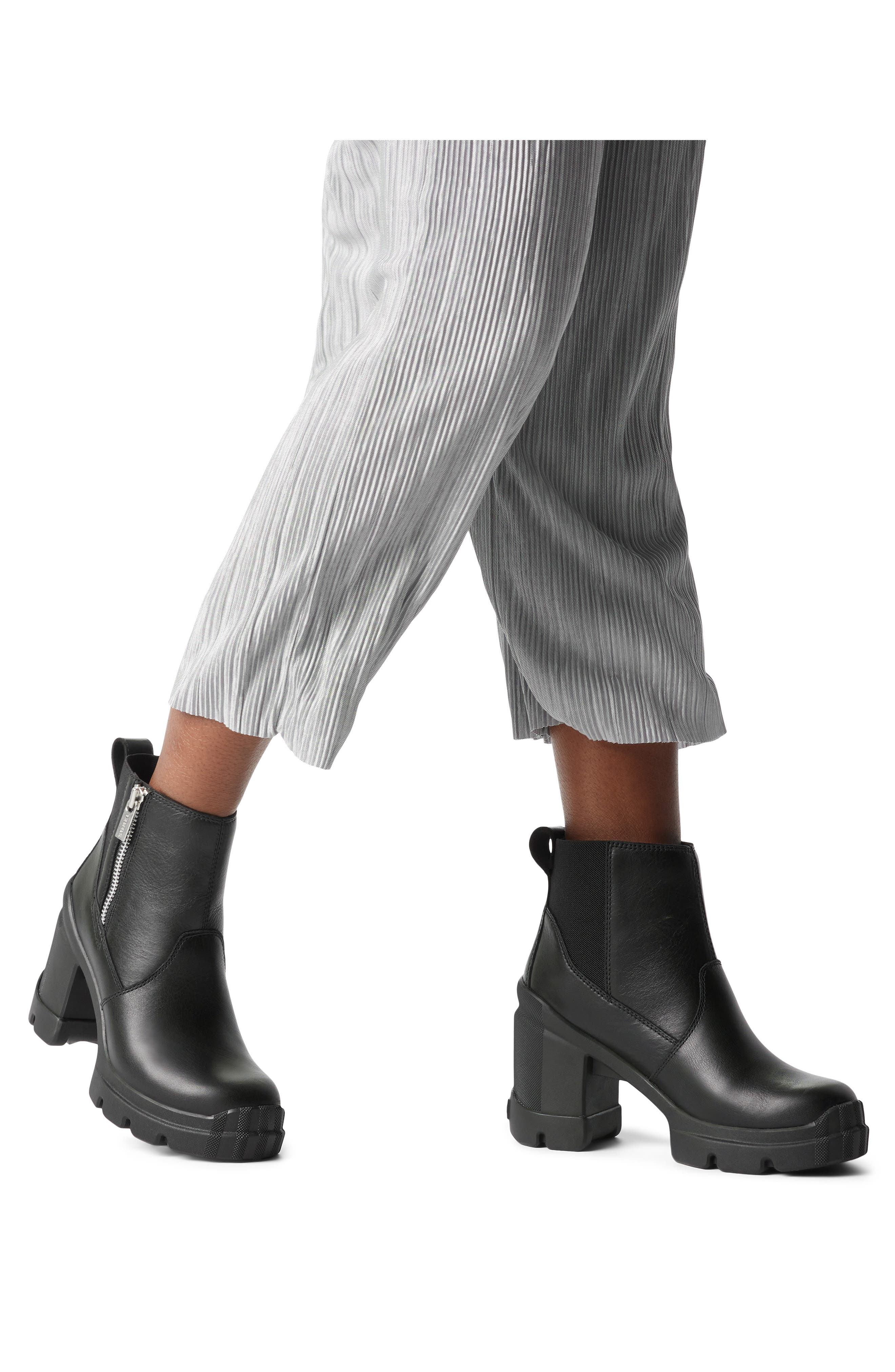 SOREL Caribou X Chelsea Boot, Alternate, color, Black/ Black