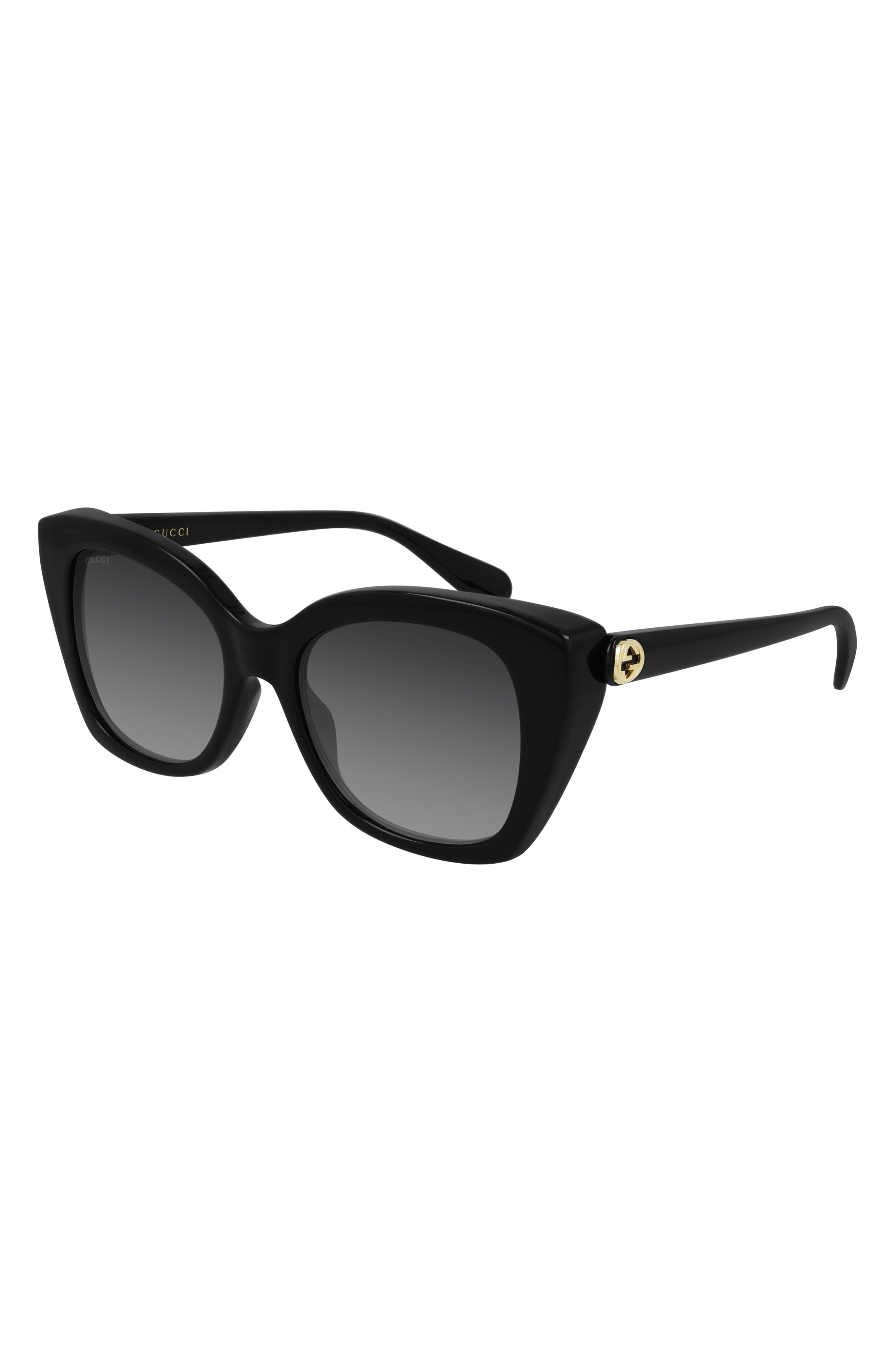 55mm Gradient Square Sunglasses