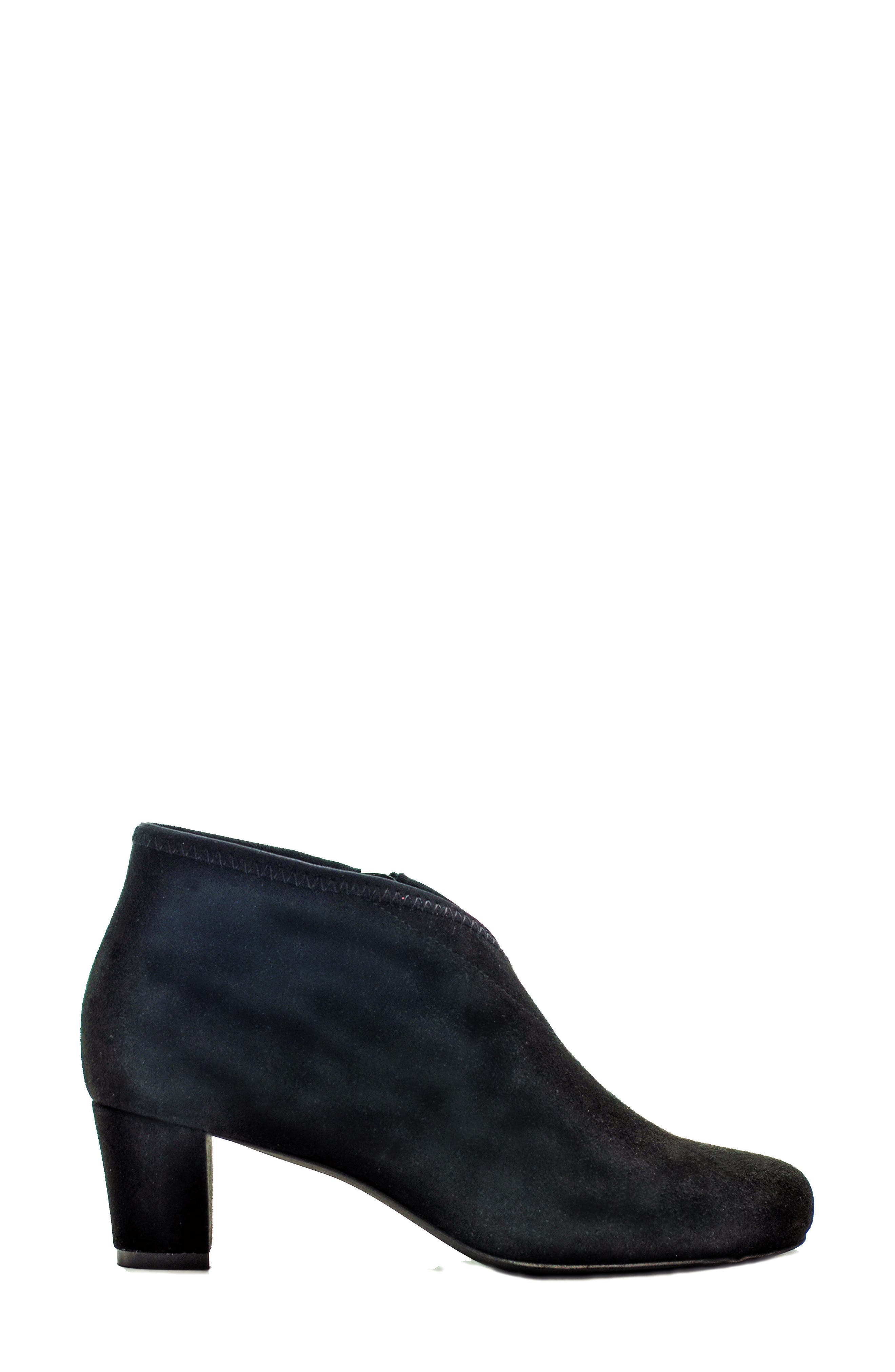 David Tate Anna Bootie, Alternate, color, Black Suede