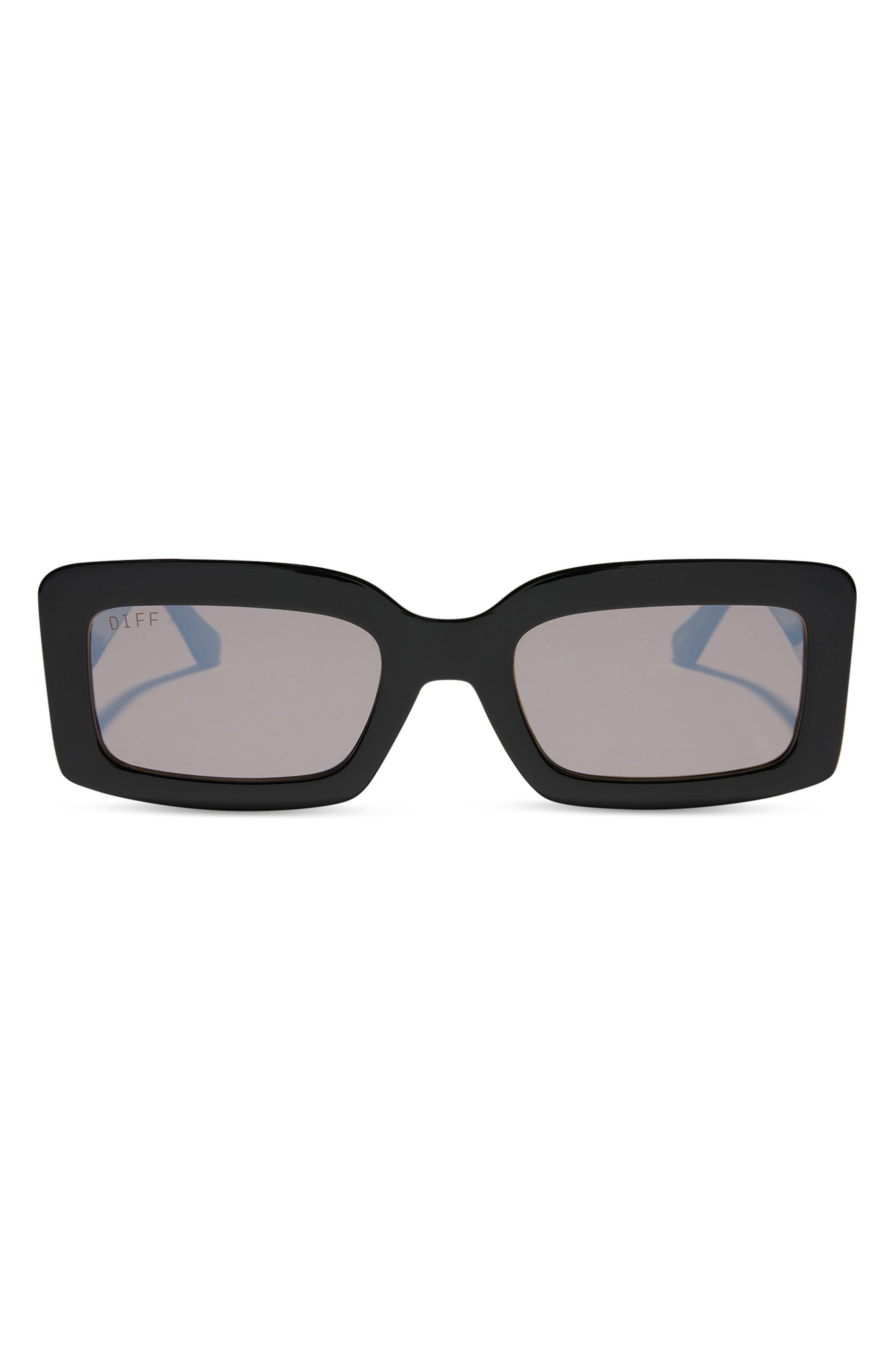 DIFF Katie 52mm Gradient Rectangle Sunglasses