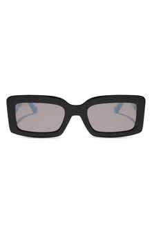 DIFF Katie 52mm Gradient Rectangle Sunglasses
