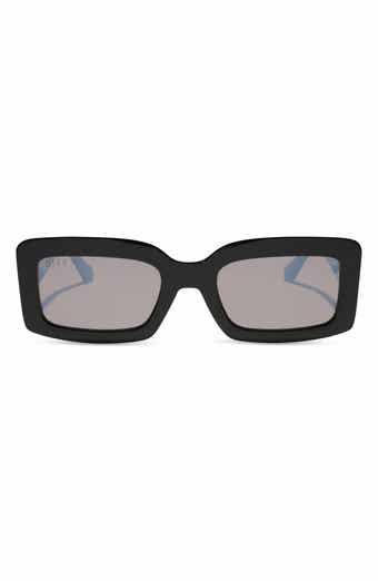 Katie 52mm Gradient Rectangle Sunglasses
