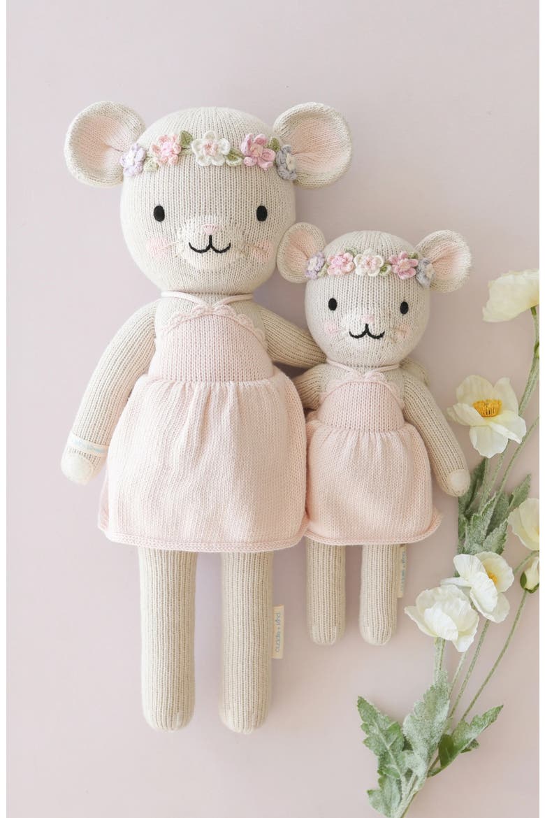 Emma the Mouse Stuffed Animal, Alternate, color, PINK
