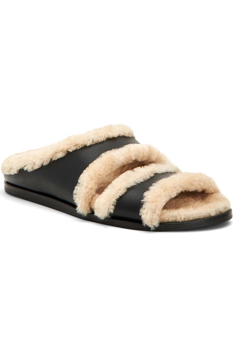 Aquatalia Imina Genuine Shearling Slipper, Main, color,