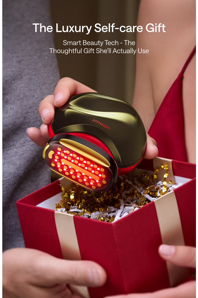 JMOON by Ulike UCollagen+ Microcurrent + LED Light Therapy Device, Alternate, color, UCOLLAGEN / RED