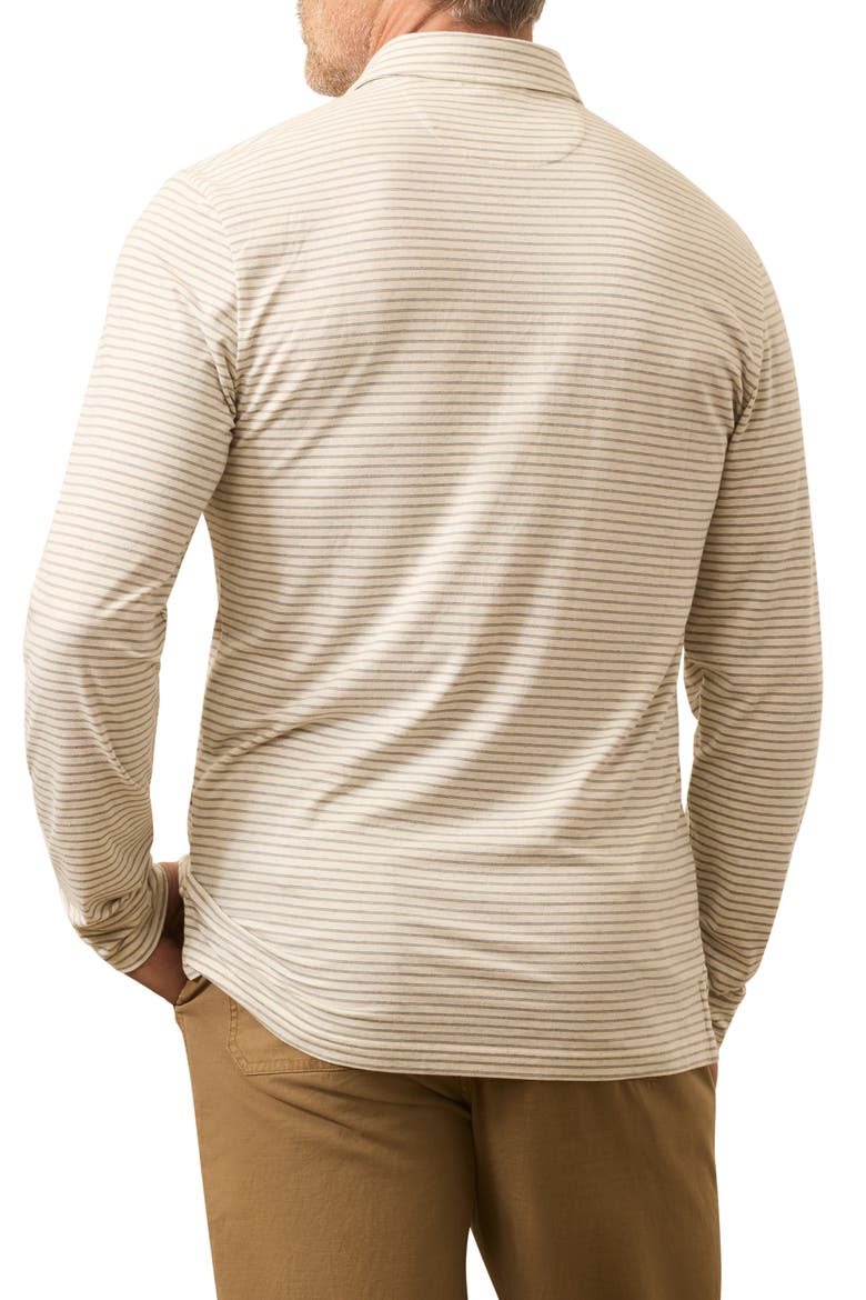 Movement Stripe Long Sleeve Polo, Alternate, color, LOGAN CREEK STRIPE