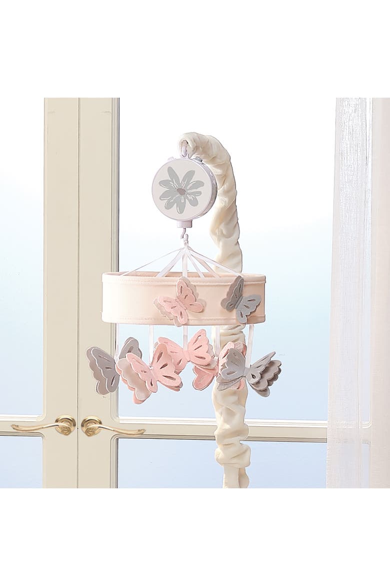 Baby Blooms Butterfly Musical Baby Crib Mobile Soother Toy, Alternate, color, Multicolor