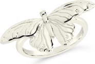 Sterling Forever Rowena Butterfly Ring
