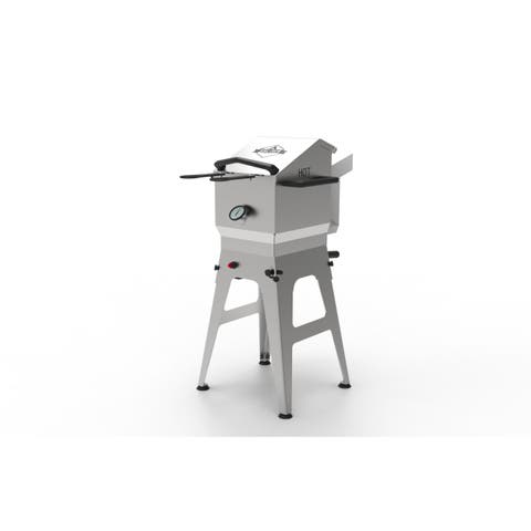 Outdoor Deep Fryer, 2 Baskets 57,000 BTU Outdoor Fryer, 4.37-Gal Oil Capacity