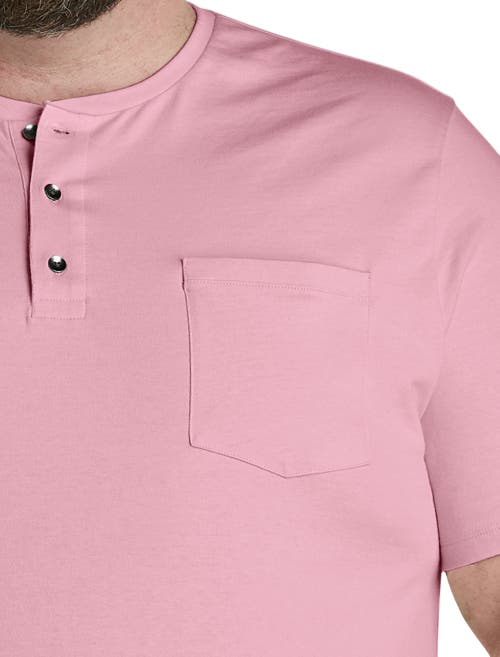 Harbor Bay By Dxl Slub Henley Shirt