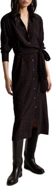 Polo Ralph Lauren Polka Dot Viscose Shirtdress