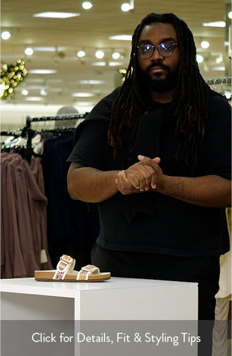 Nashville Double Band Slide Sandal, sales video thumbnail