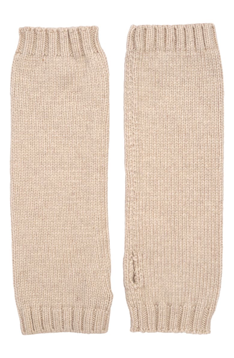 Echo Drapey Armwarmers, Alternate, color, Cream