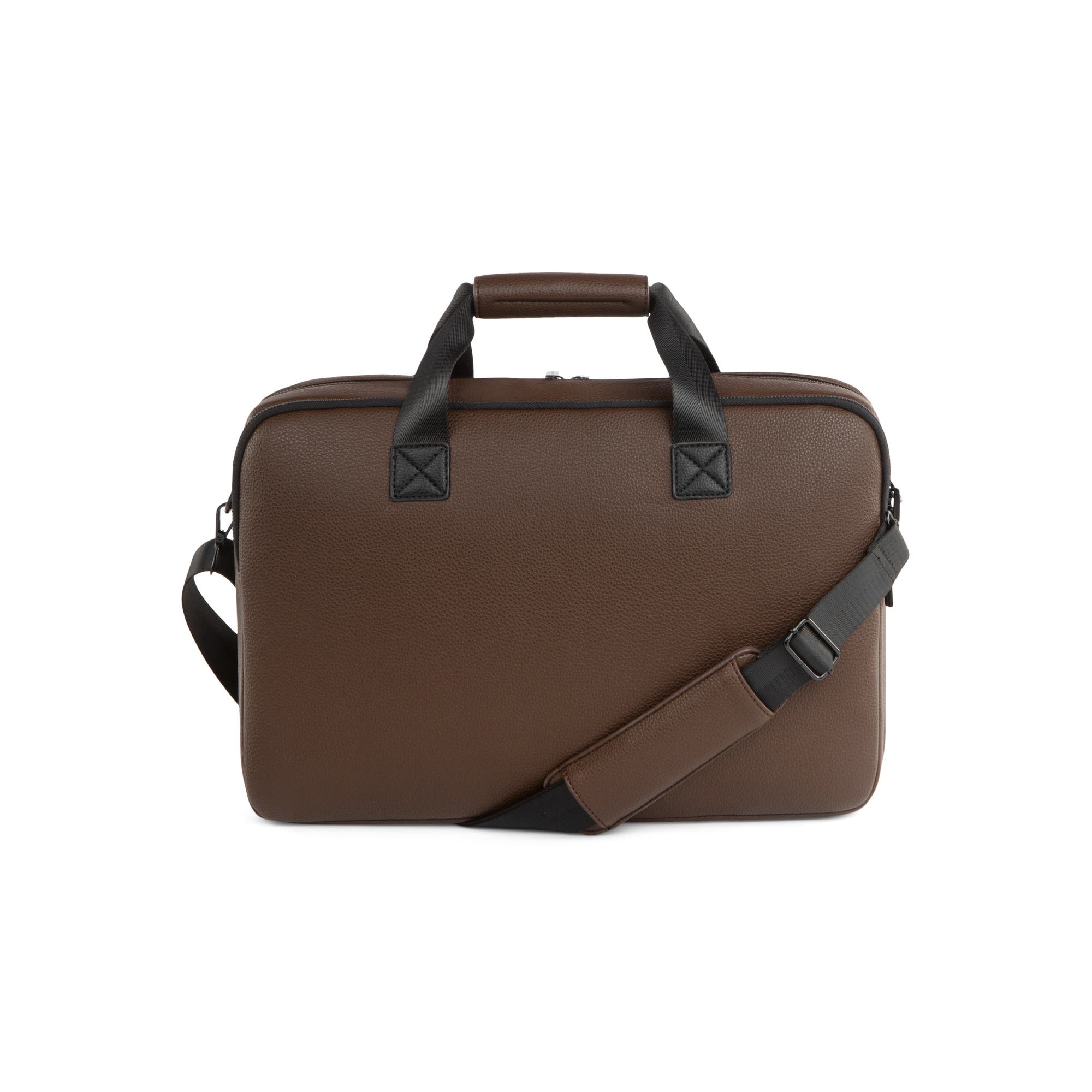 bugatti Central Briefcase, Alternate, color, Brown